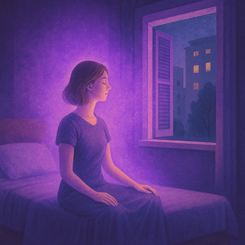 Illustration de mp3 audio d'hypnose pour extension de conscience en hypnose - détachement des douleurs